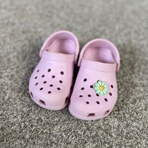 Kids Crocs with Flower Charm